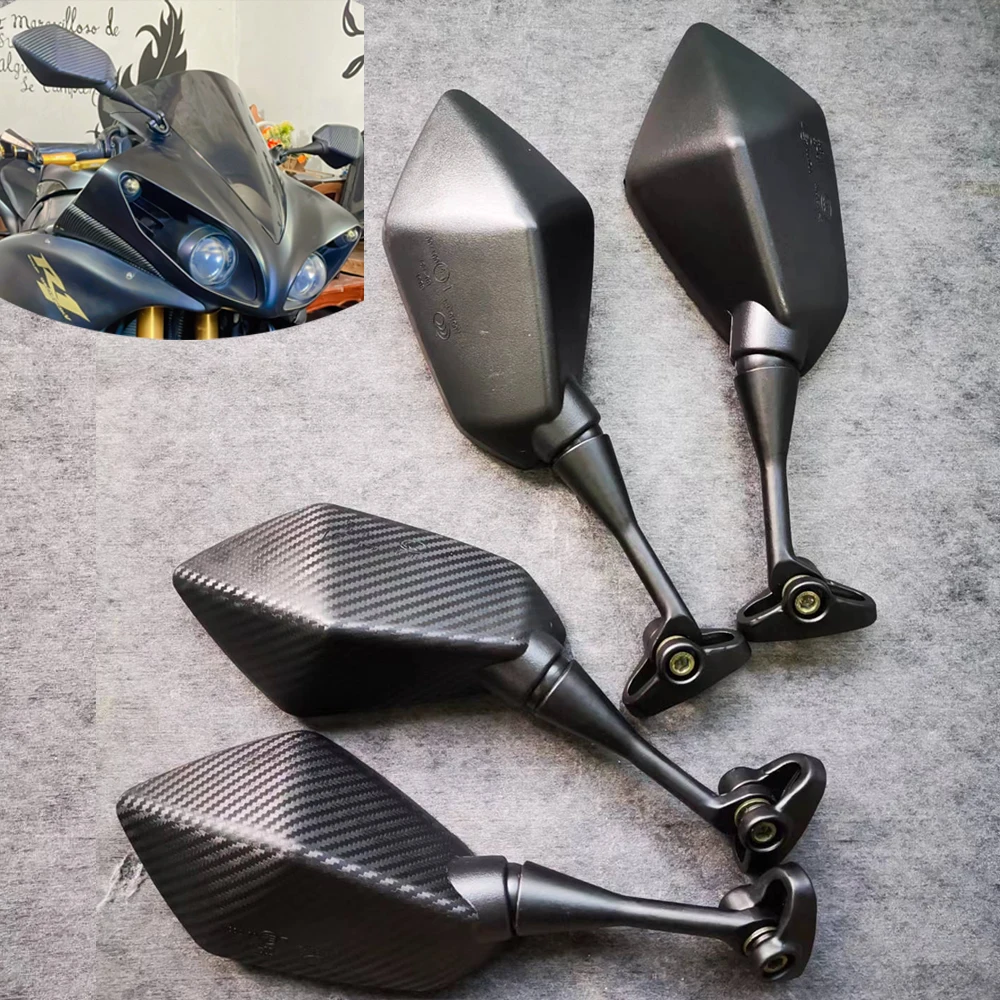 

For Suzuki GSXR600 GSXR750 GSXR1000 GSXR1100 GSXR1300R GSX-R GSXR150 Mirrors Motorcycle Scooter Rear View Mirror Carbon Look