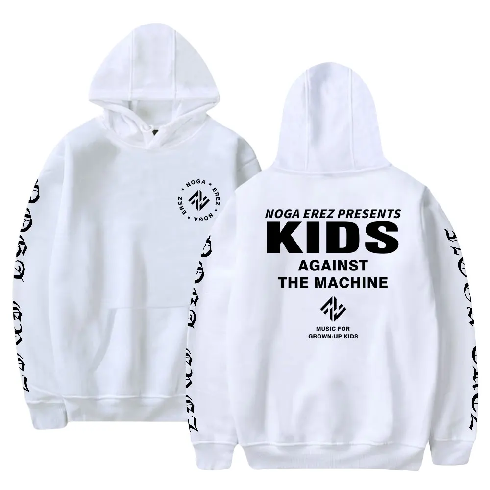 Noga Erez KIDS Against The Machine Толстовка с длинными рукавами Уличная одежда для женщин и