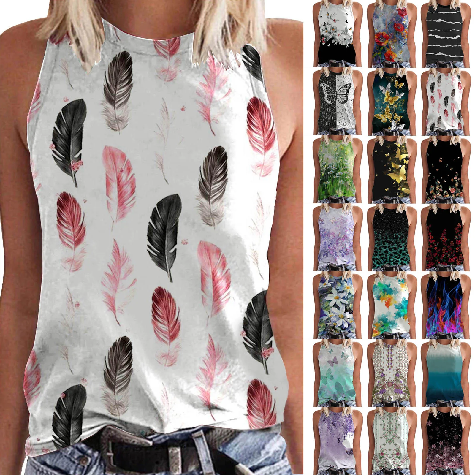 

Женская футболка в Западном этническом стиле с принтом и V-образным вырезом, туника с коротким рукавом и принтом в западном стиле для женщин,...