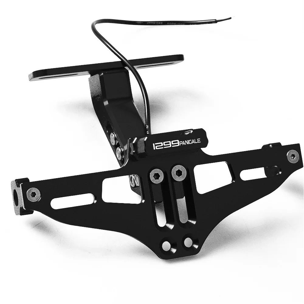 

FOR DUCATI 1299PANIGALE PANIGALE 1299 2015 2016 2017 2018 2019 Rear License Plate Holder Bracket with Light Tail Tidy Fender