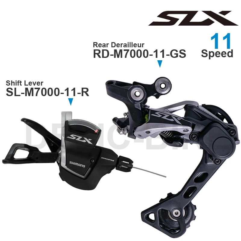 

Shimano SLX M7000 11v Groupset with Shifter SL-M7000-11-R and Rear Derailleur RD-M7000-11-R 11-speed Original Parts