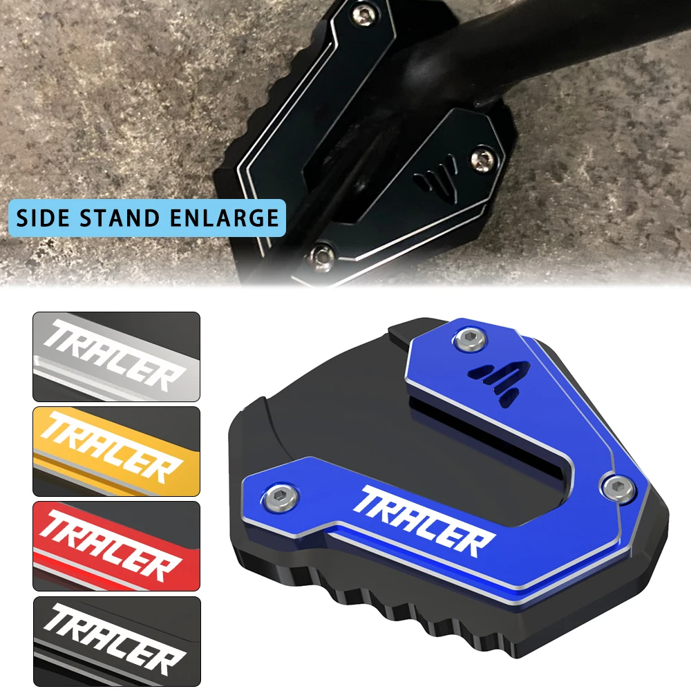 

Новые аксессуары для мотоциклов, подставка с боковым увеличителем, подставка с увеличительной пластиной для Yamaha TRACER 900 TRACER 900GT 2014-2022 2023