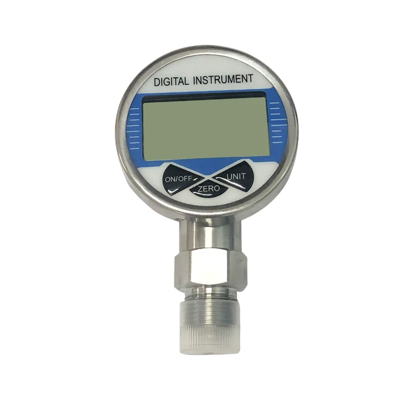 2in 60mm LCD Digital Display Oil Pressure Gauge Meter 3V battery powered 60Mpa Gas Water Oil pressure measurement