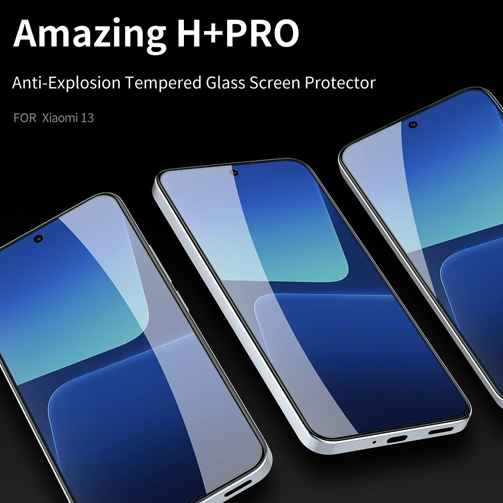 

for Xiaomi Mi 13 Glass Nillkin Amazing H+Pro 0.2MM Tempered Glass Film for Xiaomi 13 Screen Protector