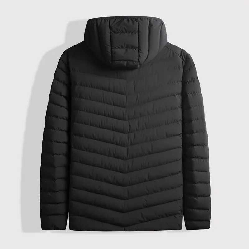 2022 New Arrival Suepr Large Autumn And Winter Fashion Casual Hooded Cotton Jacket Men's Plus Size 5XL 6XL 7XL 8XL 9XL