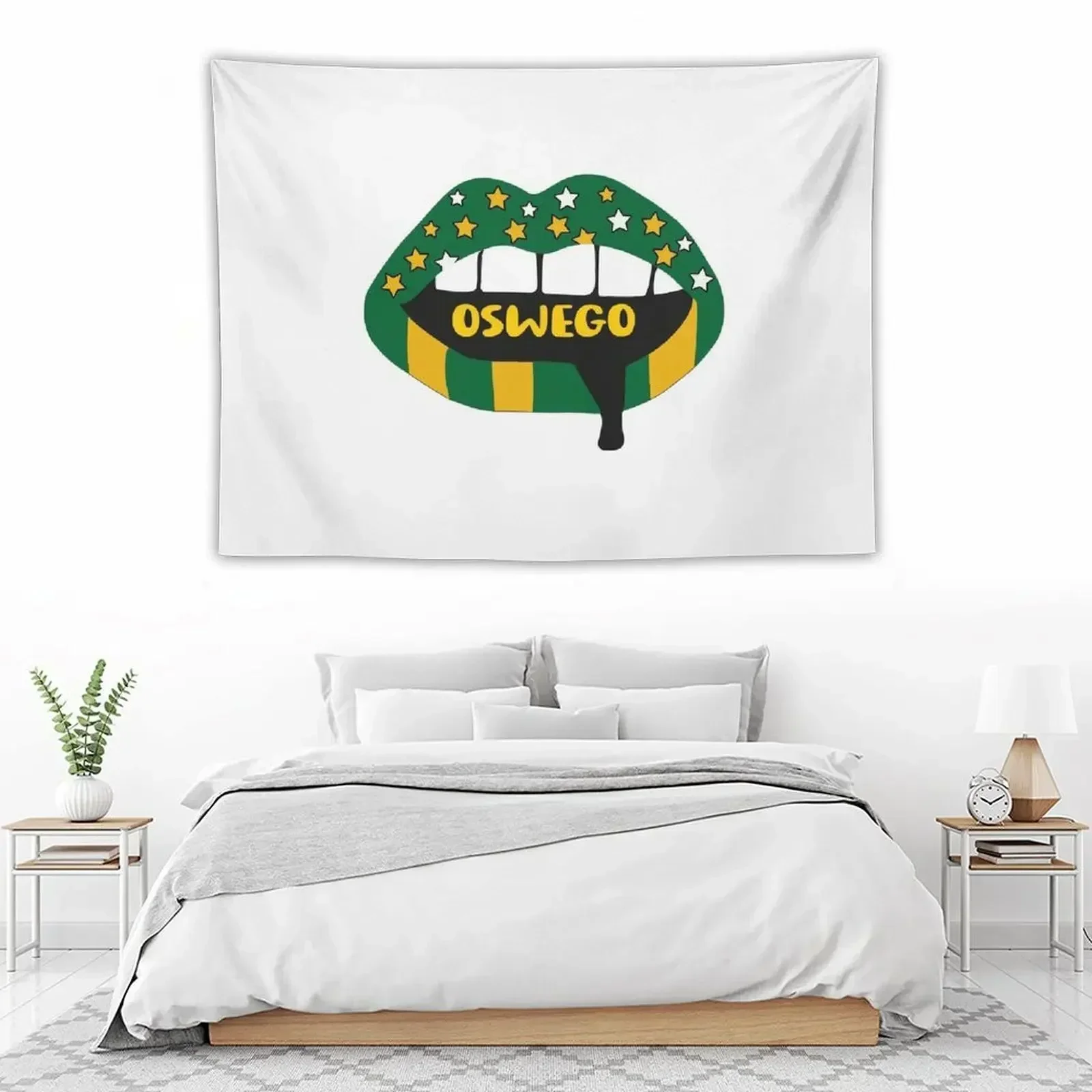 SUNY Oswego Lips Гобелен Декор для спальни Настенные гобелены Украшение дома