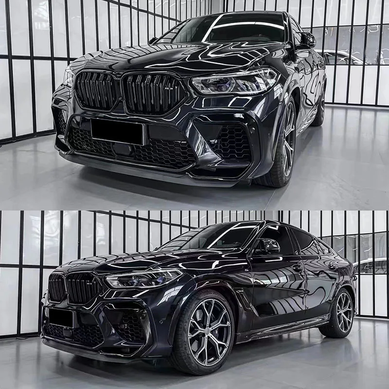 Фото Заводская цена, защита бампера, решетка крыла, комплект кузова для Bmw X6 G06, обновление до X6m F96, стиль, аксессуары для кузова автомобиля №5