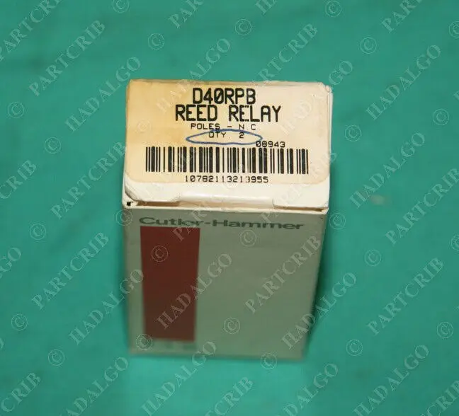 

Cutler Hammer Reed Relay D40RPB switch NEW