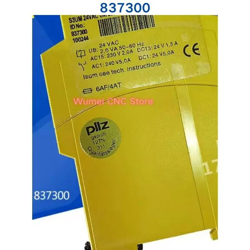 новое реле PILZ S3UM 837300