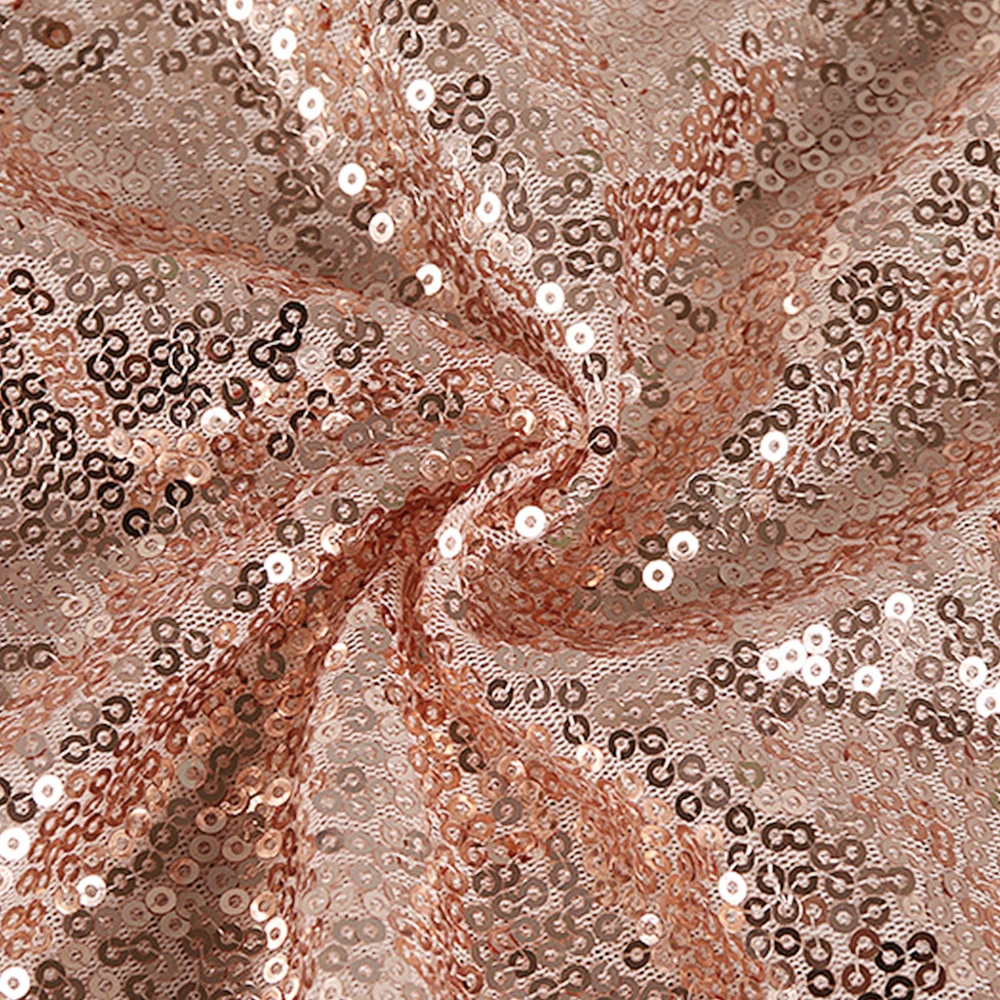 Блестящая розовая настольная дорожка с блестками 30x180 см украшение для