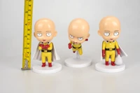 anime one punch man saitama action figure 10cm height onepunch man 3 different saitama model collection toys