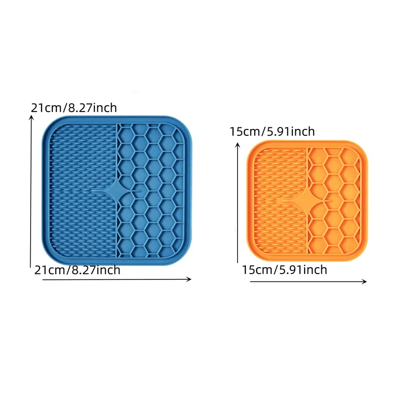 Коврик для домашних животных собак кошек медленные миски еды миска кормления