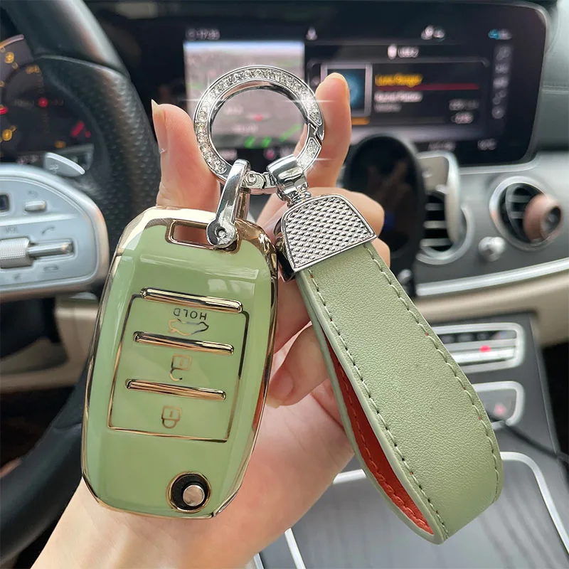 

New TPU Car Key Cover Case for Kia Optima Sorento Niro Soul Rio K2 K3 K5 Sportage Ceed Picanto Remote Key Decorate Protect Shell