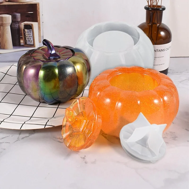 Коробка для хранения тыквы подсвечник силиконовая форма сделай сам гипс с