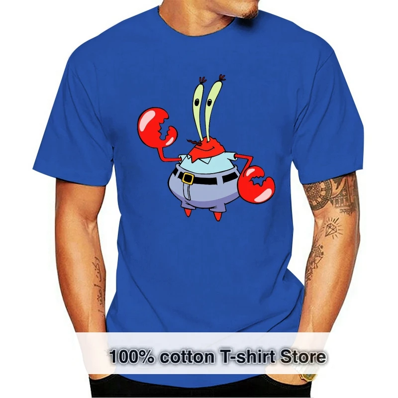

Мужская Футболка Mr Krabs, футболка унисекс, Женская Мужская футболка, футболки, Топ