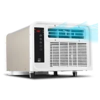 Portable Window Air Conditioner 24 Hours Timer Cooling Heating Desktop Mini Air Conditioning Box Cooler Dehumidifier Free Pipe