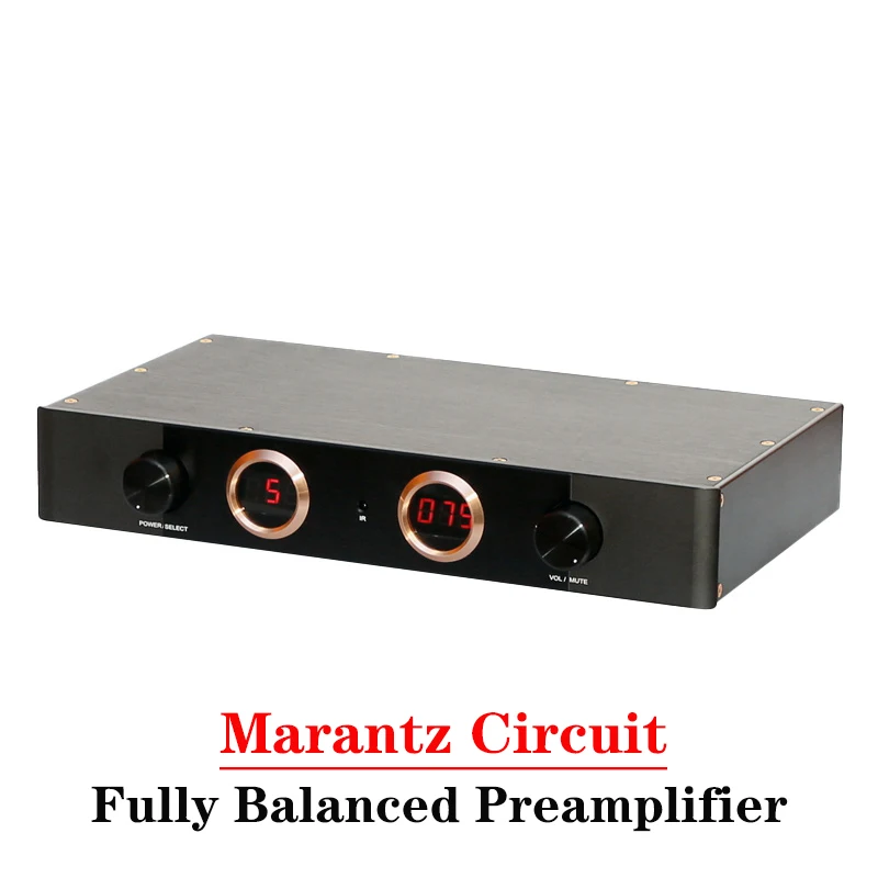 

Marantz Circuit Fully Balanced Preamplifier with Remote Control Support RCA Balanced XLR Input and Output Low Distortion HIFI