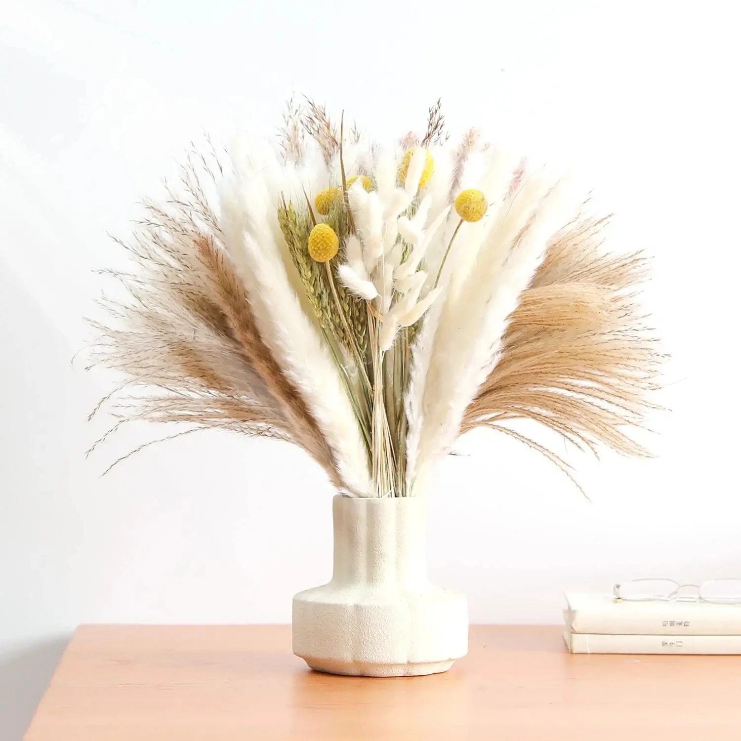 

Natural Dried Pampa Grass Bouquet Boho Home Decor Bouquet Phragmites Dried Flowers Bouquet Dekoration Wedding Ramadan Decoration