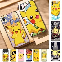 bandai pokemon pikachu phone case for huawei y 6 9 7 5 8s prime 2019 2018 enjoy 7 plus