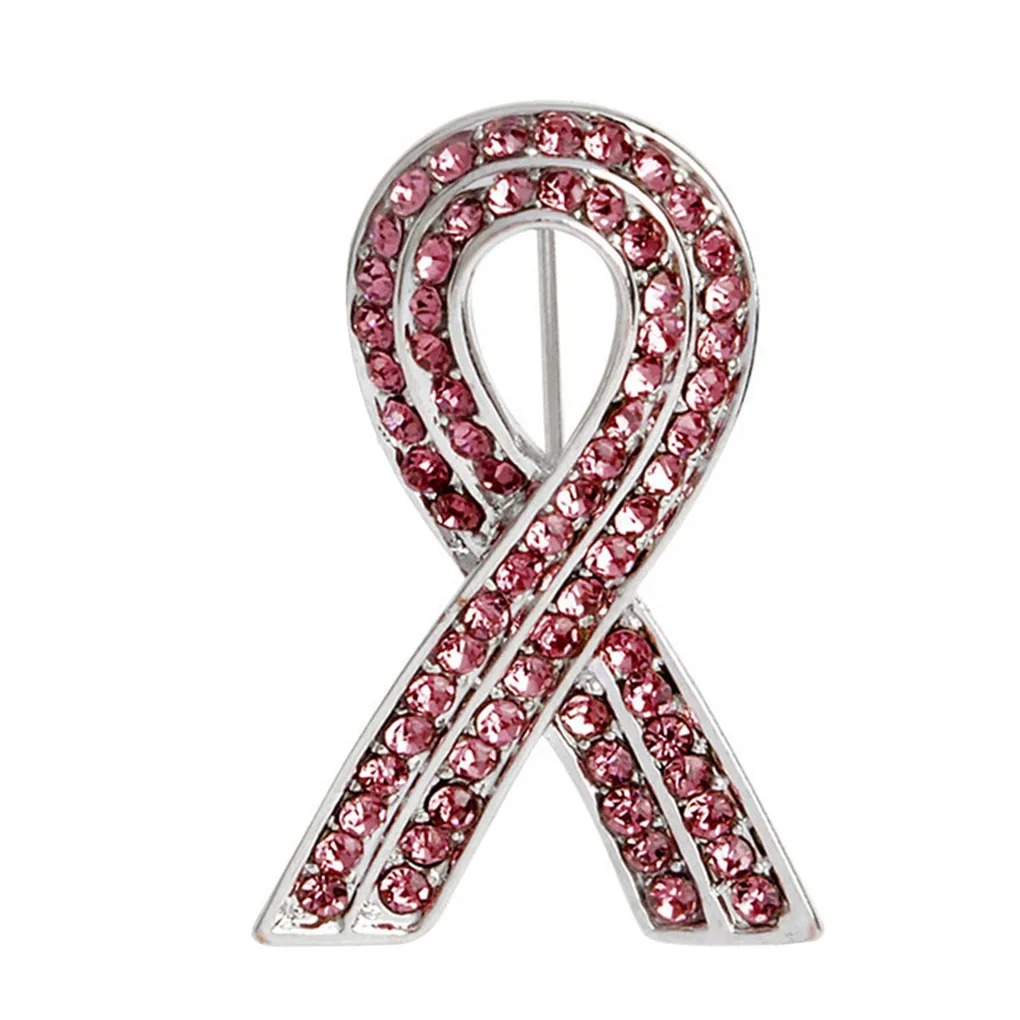 

Sparking Rhinestone Women Brooch Platted Ribbon Brooch Women Girl Jewelry Supplies