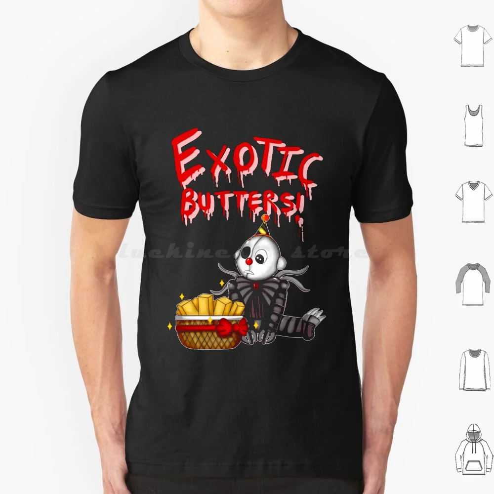 Ennard S Exotic Butters T Shirt 6Xl Cotton Cool Tee Ennard Animatronic Exotic Butters Cute Fnaf Sister Location