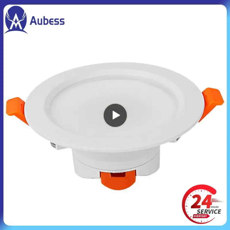 

1~8PCS Led Recessed Ceiling Light Zigbee 3.0 Rgbcw Smart Led Ceiling Light Voice Control Smart Downlight Smart Home 3.5 Inch