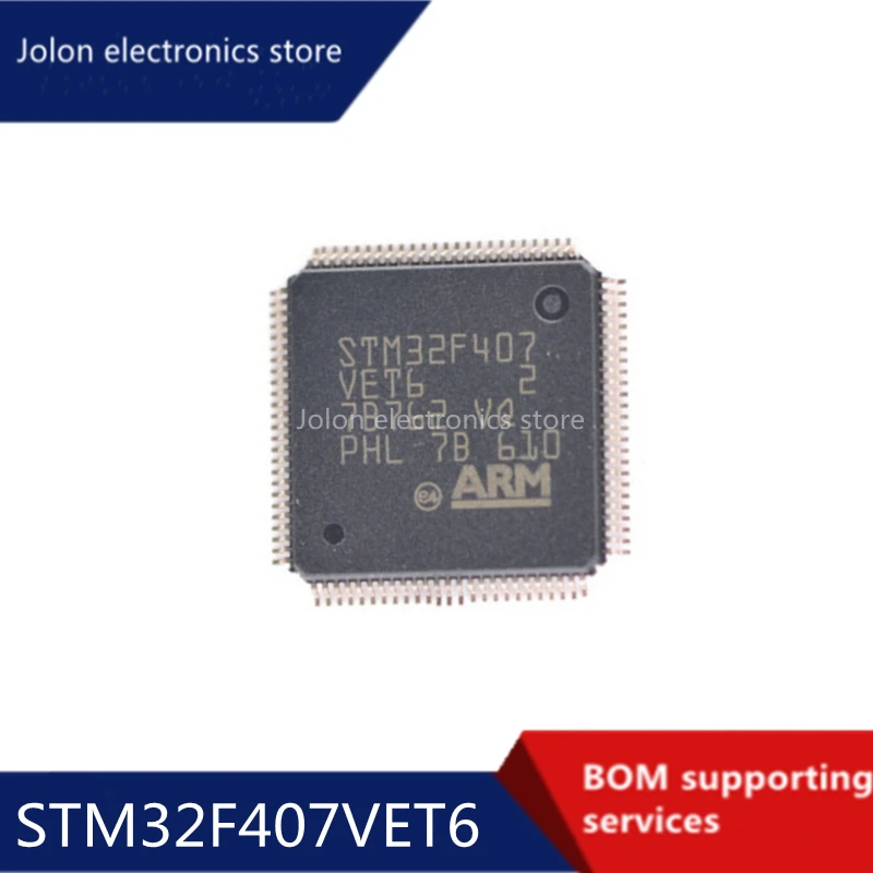 

The new STM32F407VET6 STM32F407VET6 MCU 32-bit 512K flash memory package LQFP10032-BIT MCU