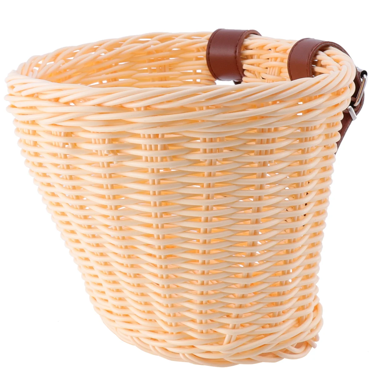 

Basket Bike Front Kids Girlswickerstorage Scooter Rear Retro Detachable Tricycle Handlebar Woven Cruiser Handwoven Balance