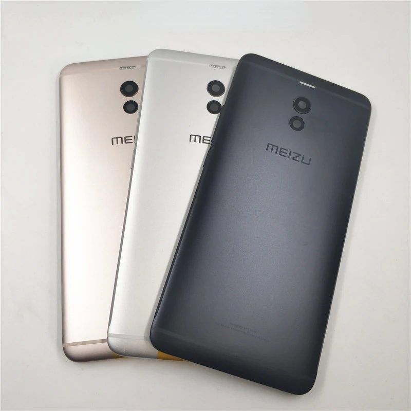 original housing for meizu m6 note metal battery back cover mobile phone replacement parts case side buttons camera lens free global shipping