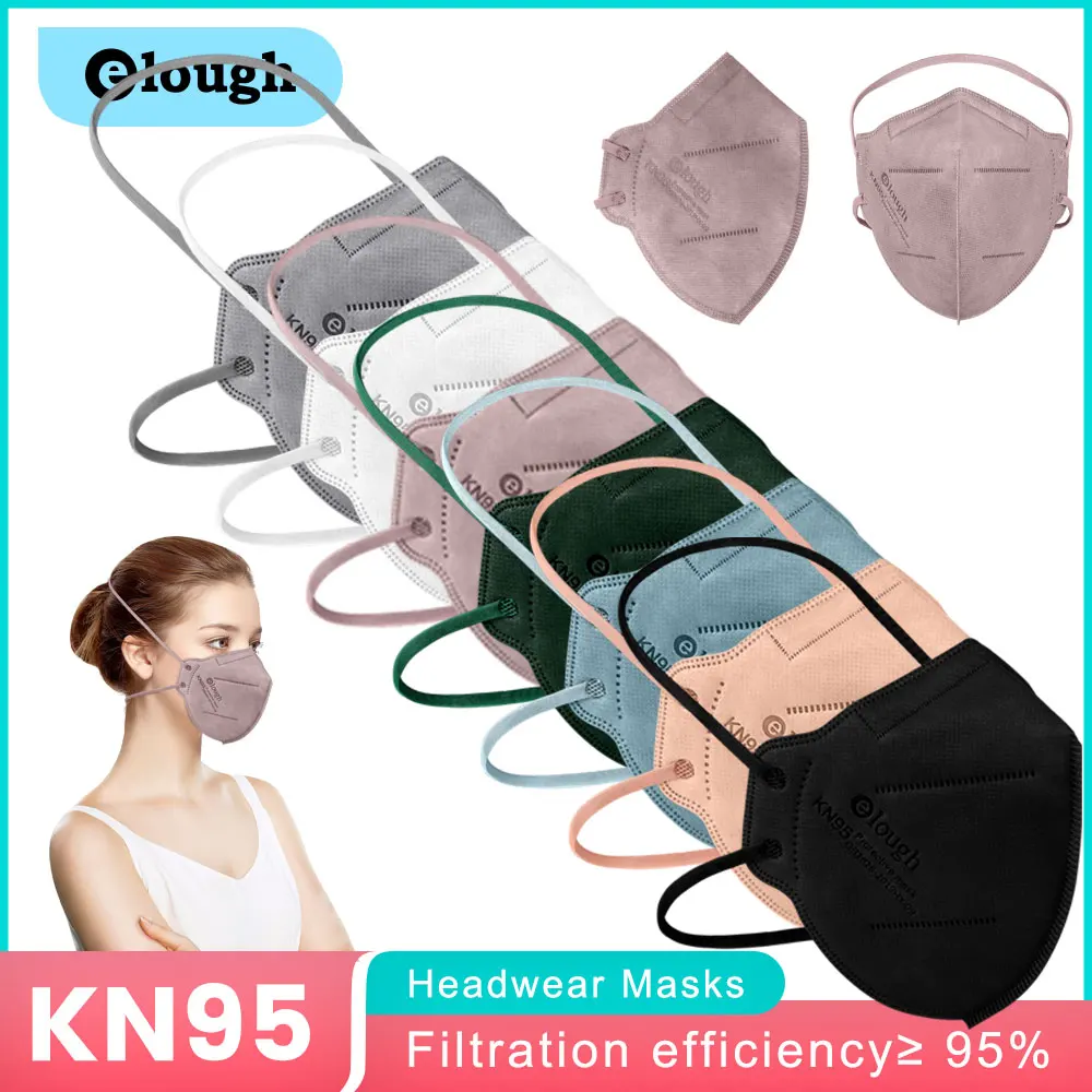 

Маски Kn95 mascarillas CE FFP2, маска для лица, маска с респираторным фильтром, 5-слойная маска ffp2mask, маски ffp2