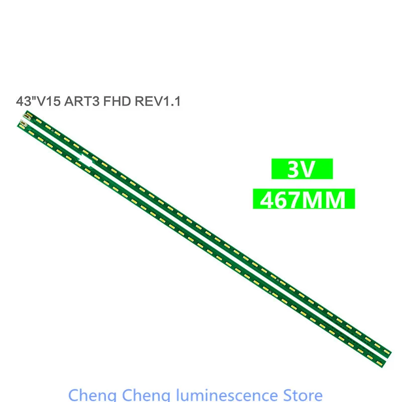 Для LG 43LF5400-CA 6916L0145A 6922L2246A 6922L2247A 43 дюйма FHD LR Тип MAK632C7801 3V 39LED 467 мм 100% Новинка