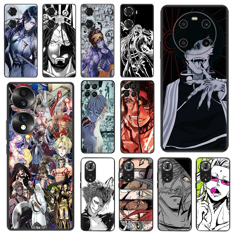 Silicone Soft Phone Cases Cover for Honor X8A 8X 4G X7 X6 90 Lite 70 50 20 Magic 4 5 Pro X9A 20i Record of Ragnarok Anime Fundas