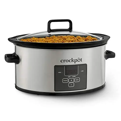 

™ Choose-a-Crock 6-Quart Programmable Slow Cooker, Stainless Steel