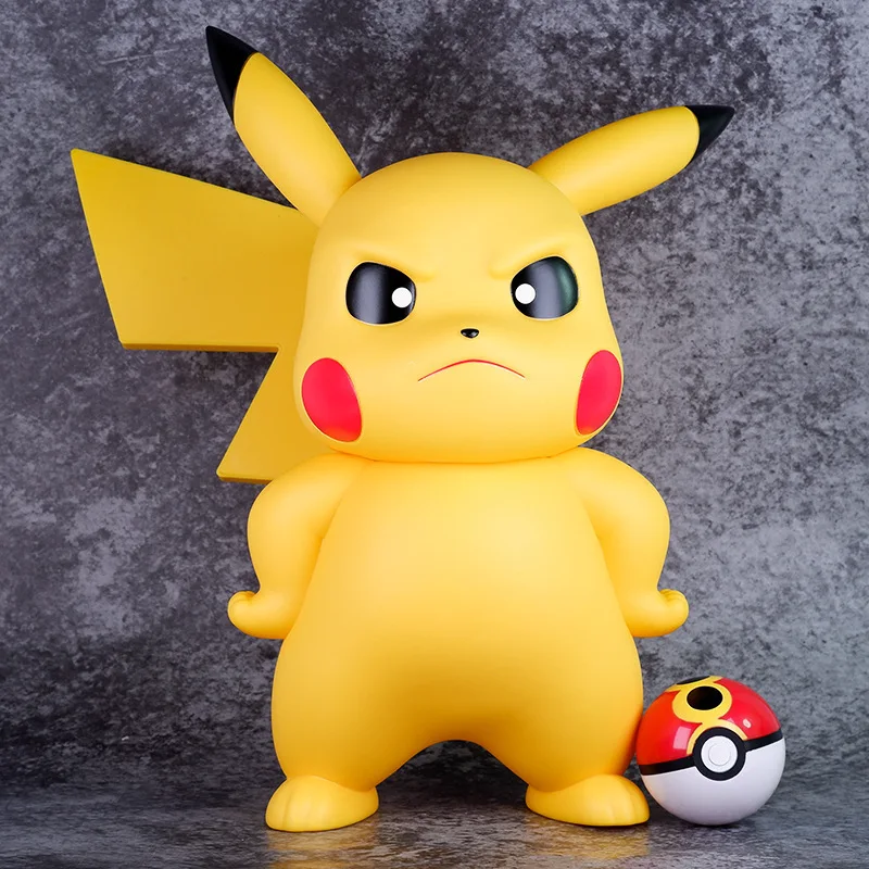 

Pokemon Anime Pet Elf Pikachu Standing Cross Waist Creative Desktop Decoration Pvc Model Statue Garage Kit Children'S Toys Gifts