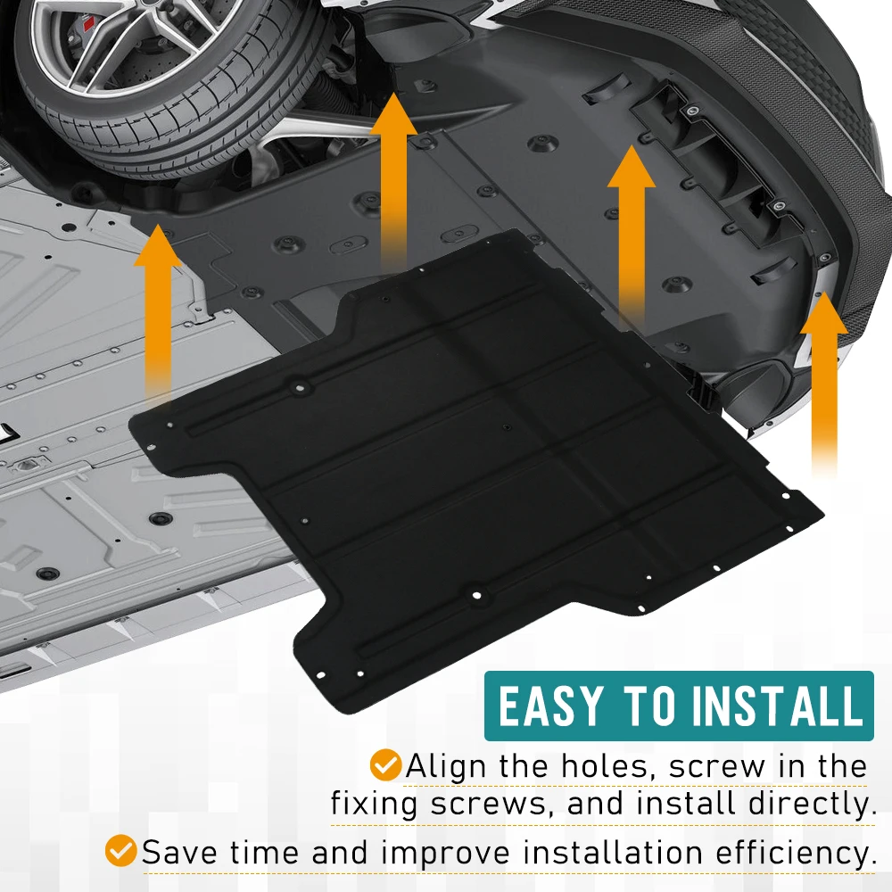 Защита от брызг под крышку двигателя для Audi Q3 8U 11-18 8U0863821A