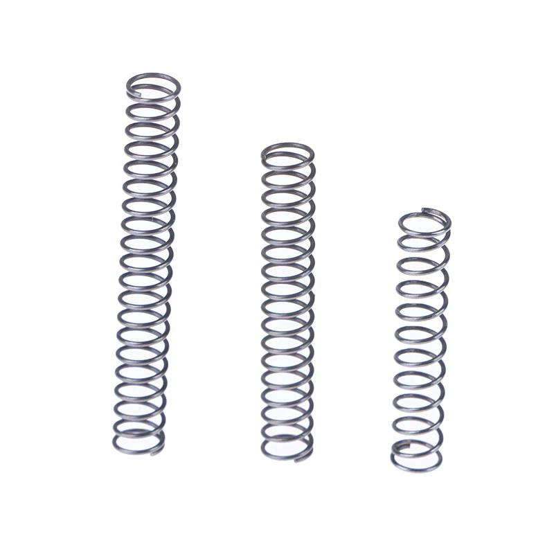 

Пружина компрессионная из нержавеющей стали, диаметр проволоки 0,4 мм, пружина компрессионная ротора для шариковой ручки, 10 шт.