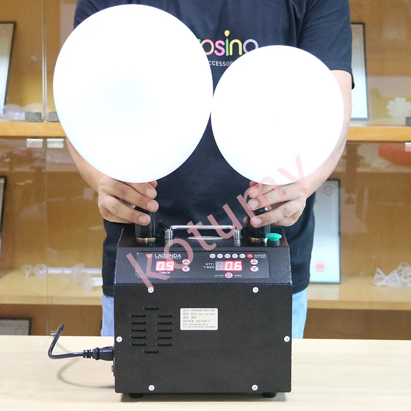 Высокомощный электрический воздушный насос для воздушных шаров надувной с