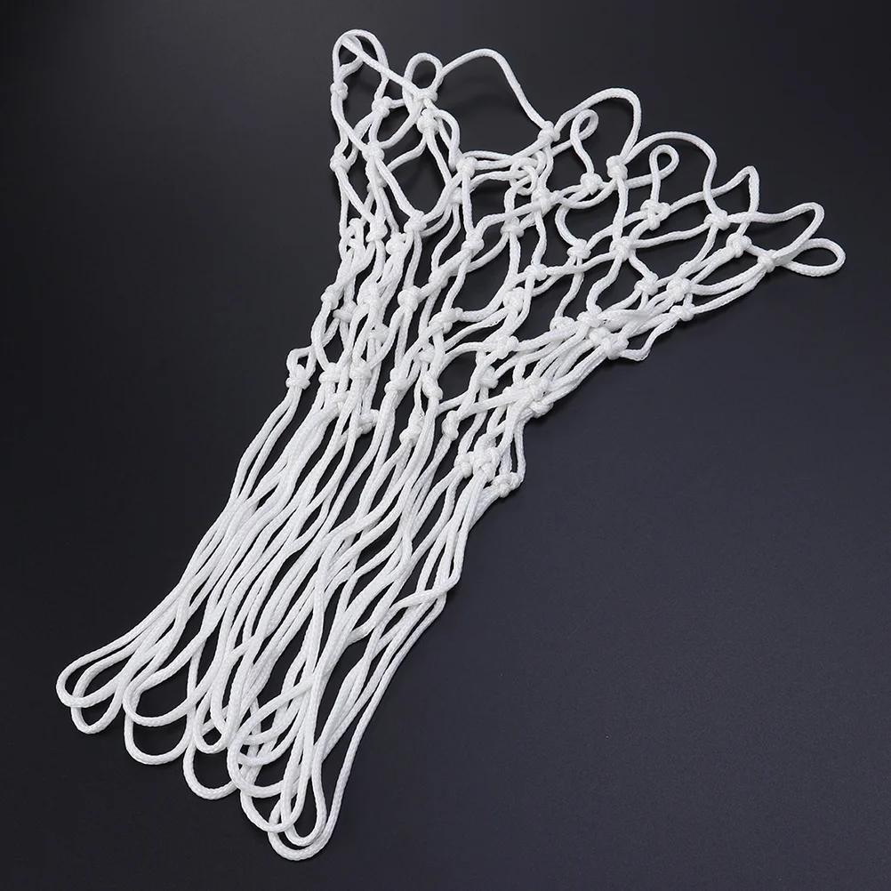 

2Pc Basketball Net Professional Braided Portative Durable Basketball Hoop Net for Playing Basketball