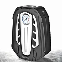 2020 led car air compressor dc 12 volt car portable air compressor emergency pump 100 psi tire inflator for car motorcycles