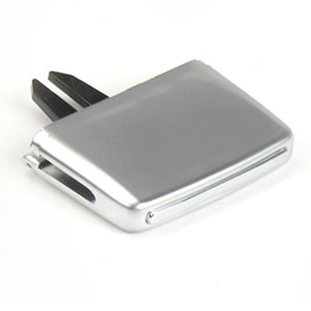 

Brand New Durable Air Vent Paddle Clip Accessories Front Plastic Replacement Silver For Mercedes W212 E-Class 1Pcs