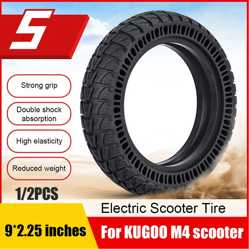 

Шины для электрических скутеров Xiaomi M365 Kugoo M4, амортизирующие легкие Нескользящие резиновые шины для скутеров Xiaomi, 9 х2, 25 дюймов