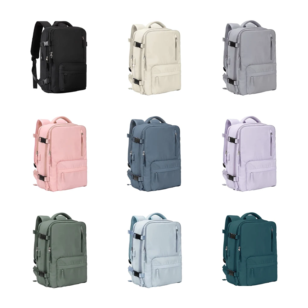 

Рюкзак для переноски из полиэстера для путешествий, водонепроницаемый и прочный простой вместительный рюкзак