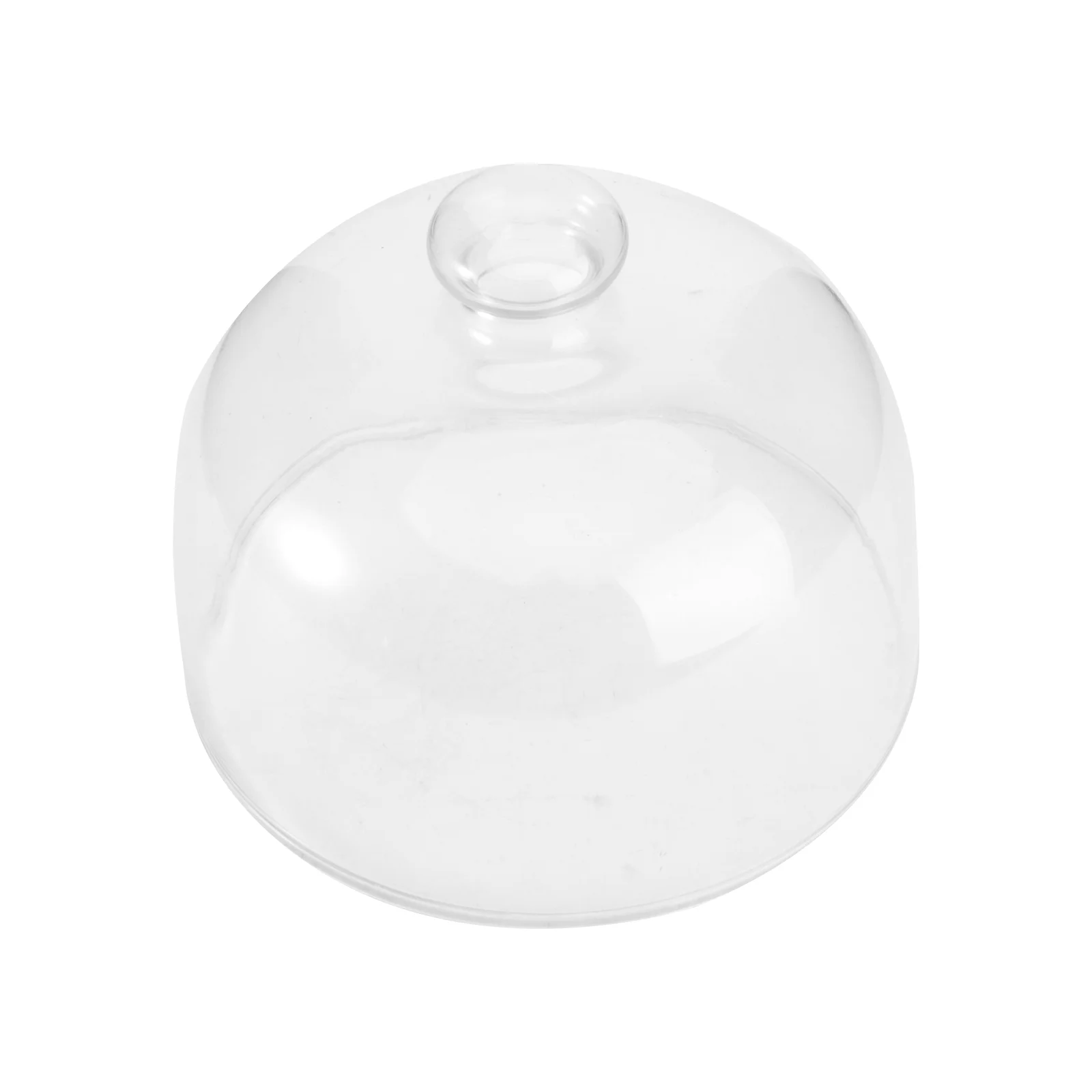 

Cover Cake Dome Stand Cupcake Glasscloche Dessertdisplay Round Storage Decorative Tray Clear Covers Protector Microwave Serving