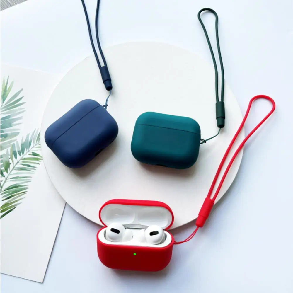 

Airpods Pro 2 1 Silicone Airpod Headset Case For Nike Airpod2 Acessories Case With Pendant And Anti Loss Airpod Headset Case