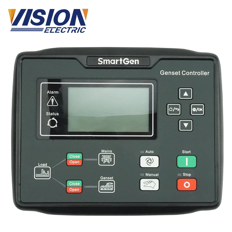 

Запчасти для генератора HGM6120N, контроллер Smartgen, контроллер дизельного генератора, контроллер двигателя