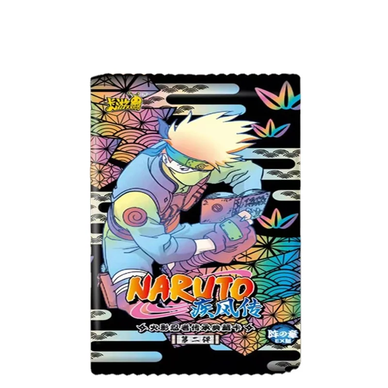 

Naruto Cards Collection Ex2 Flash Card Anime Surrounding Uzumaki Naruto Uchiha Sasuke Ninja Action Figure Card Kid Gift Toy
