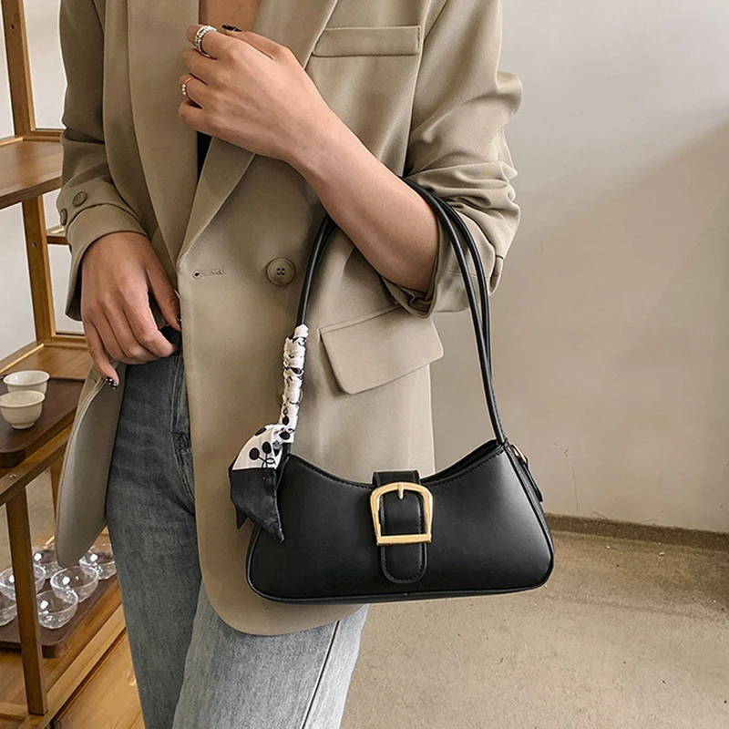2023 New Trend Women's Bag Fashion Simple Shoulder Bag Luxury Designer Brand Crossbody Bags High Quality Ladies Armpit Handbag