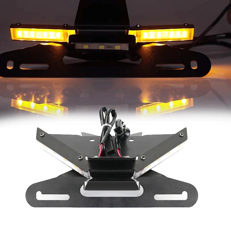 

Для Ducati Streetfighter V4 V4S V2 2020-UP мотоциклетная искусственная задняя крышка заднего крыла аккуратный набор кронштейнов держатель номерного знака