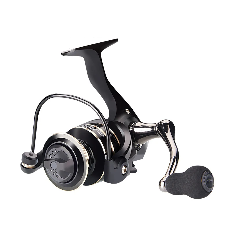

New High Quality Max Drag 12.4KG Spool Fishing Reel Gear 5.2:1 Ratio High Speed Spinning Reel Casting Reel Carp For Saltwater