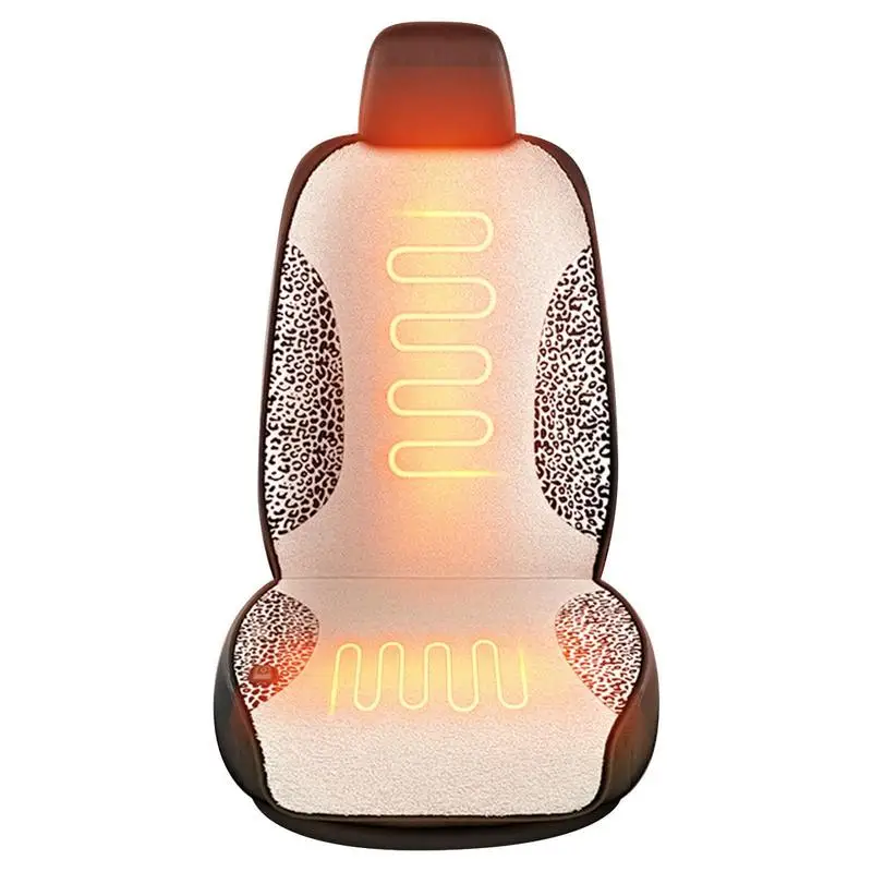 

Heated Seat Covers For Cars 12/24V Heated Seat Cover For Home Office Chair Electric Car Heating Cushion For Indoor Office Winter